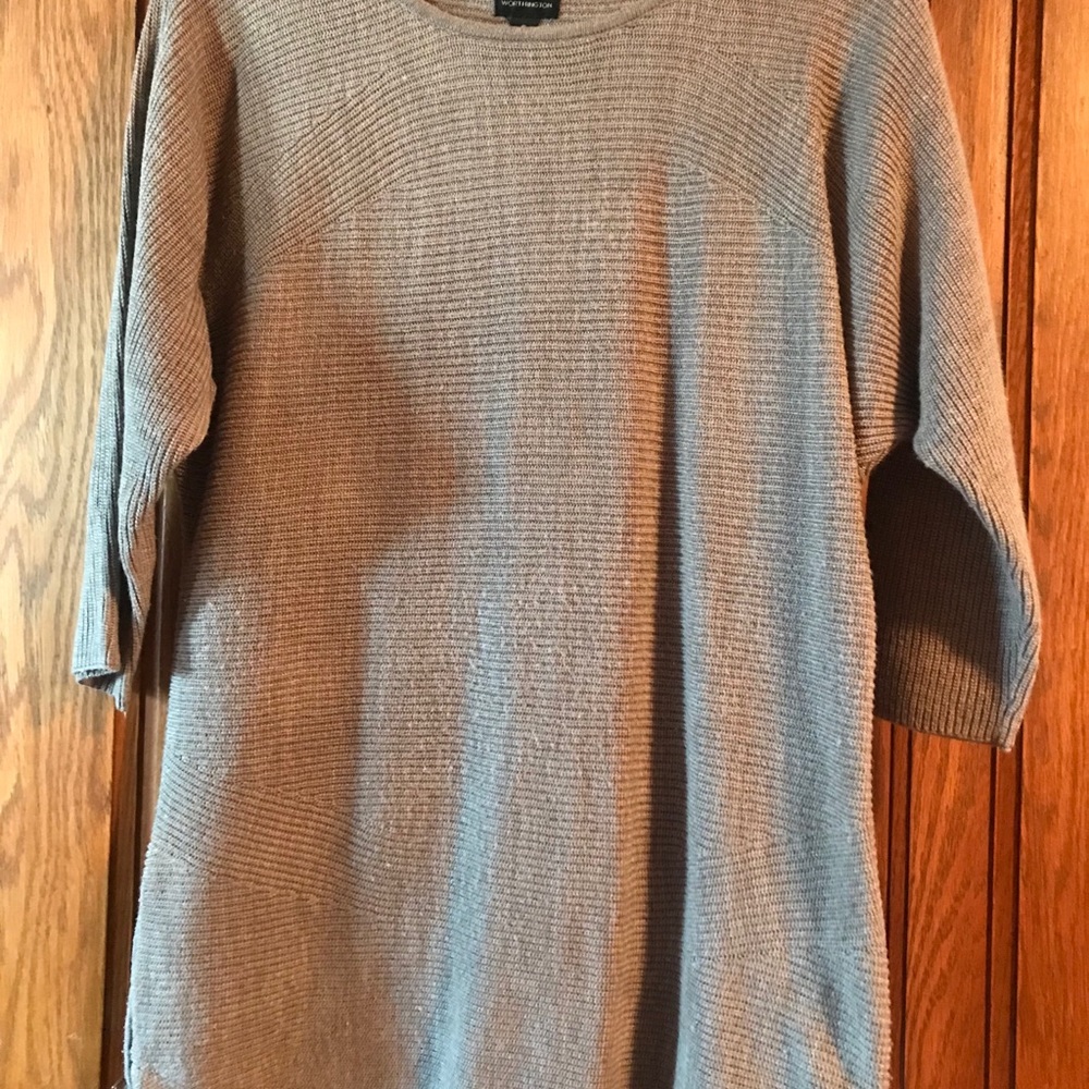 3/4 sleeve sweater